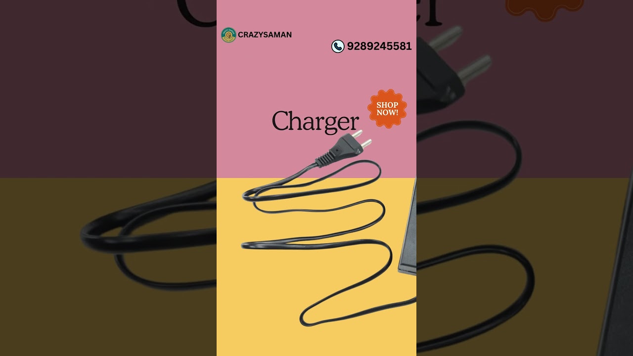 Farmer Spray Machine Charger | 14v 2 Ampere SMPS Based 3 Pin Charger 