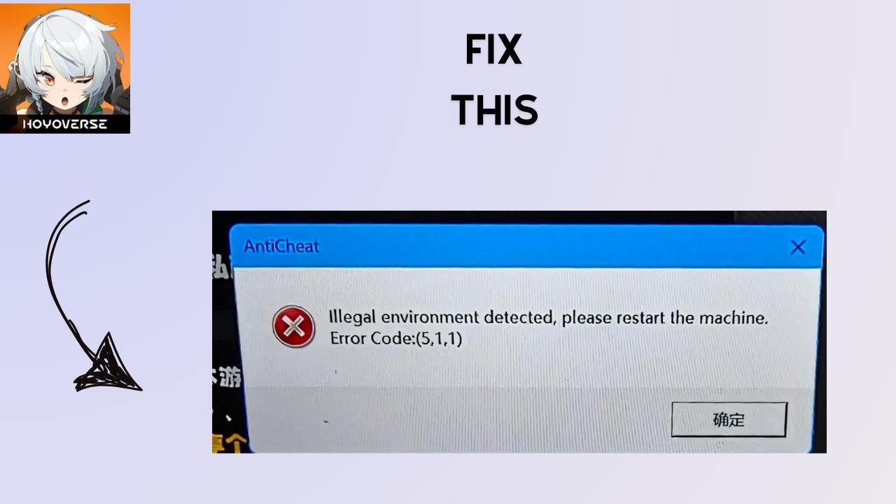 How to Fix "illegal environment detected please restart the machine" in Zenless Zone Zero