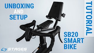 StagesBike SB20 Smart Bike Unboxing and Initial Setup