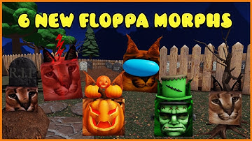 Find The Floppa Morphs - ALL 6 NEW SKINS - ROBLOX - HALLOWEEN UPDATE