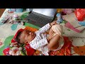3- month - old baby after bathing 01 Dec 2021