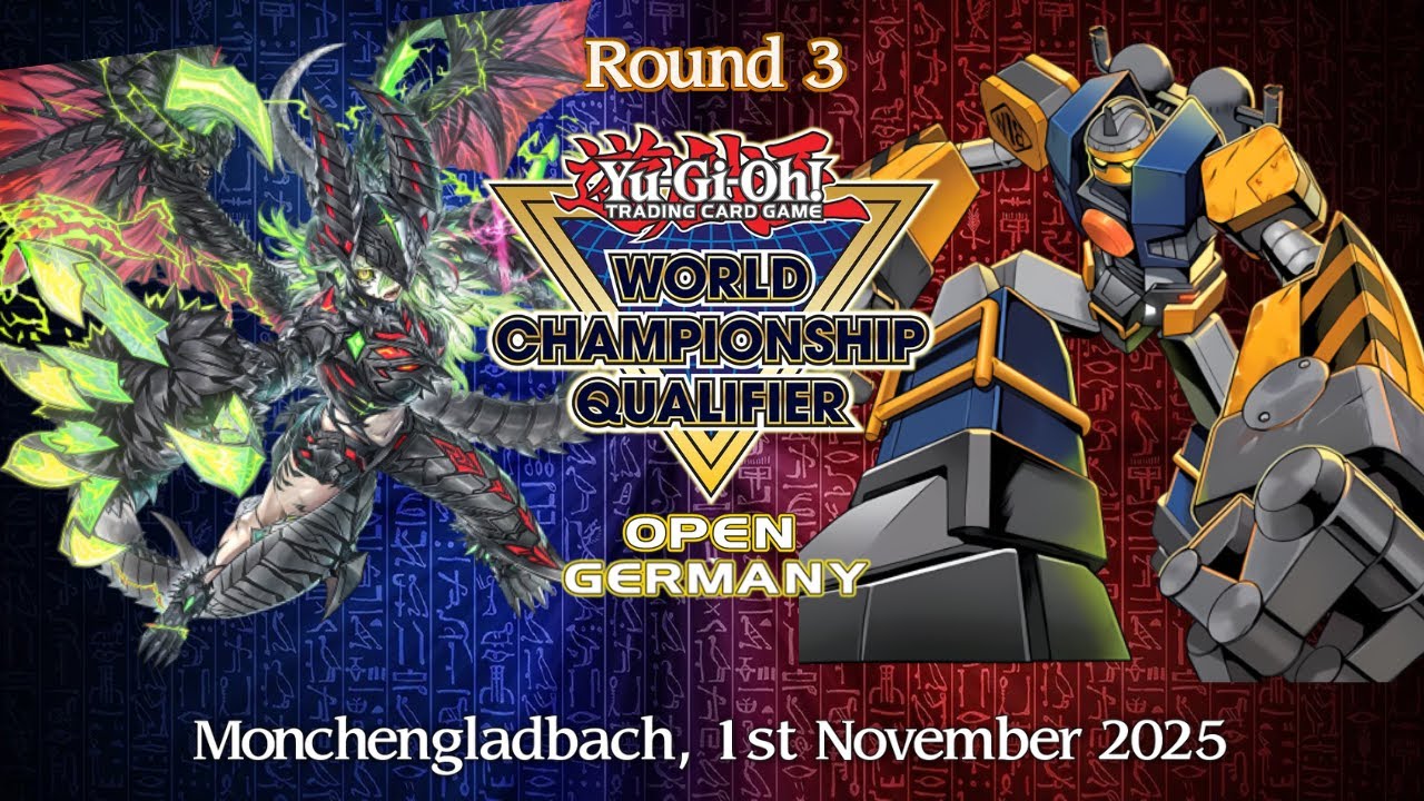 WCQ OPEN GERMANY │ White Forest Azamina VS R.B. │ Round 3 Yu-Gi-Oh! November 2025
