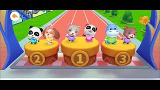 Nursery Rhymes kids song funny video Baby 🚌 & School Bus Van running game video#kidscartoon #kids screenshot 1