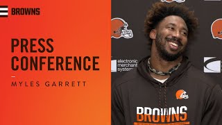Myles Garrett: I want to go out there and make plays | Press Conference