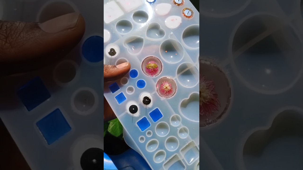 Let's demould floral studs| Petal and Pearl| 