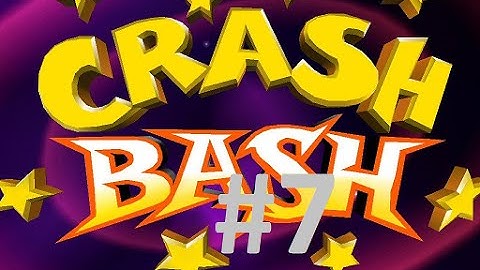 Crash Bash Any % Playthrough Part 7 - Polar Panic Crystal