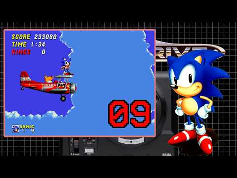 Through the sky with Sky Chase and Wing Fortress Zone - Sonic The Hedgehog 2 #09