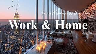 Work From Home ☕ Spring Morning Jazz Bossa Nova Coffee Vibes & Chill Cafe Jazz Tunes For Good Moods screenshot 2