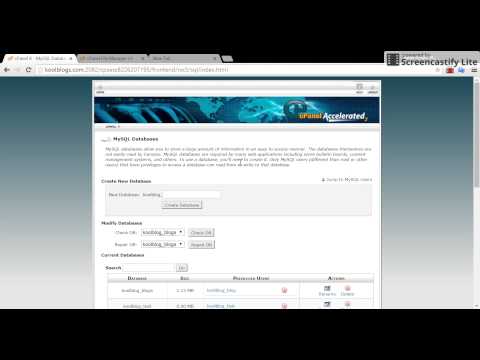 Installing NetArt Media's scripts using cPanel
