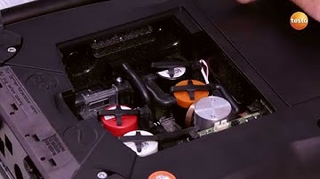 testo 350: Sensoren wechseln (10/13) | Be sure. Testo