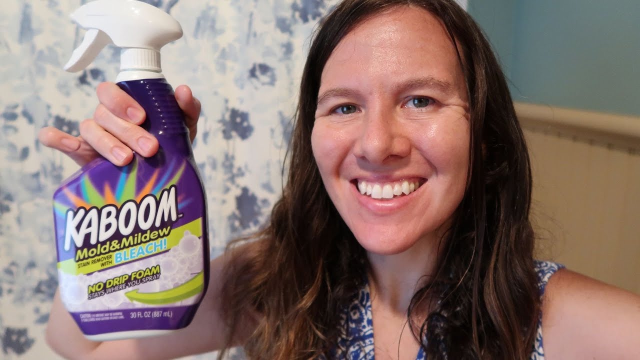 Product Review Kaboom Mold and Mildew Remover YouTube