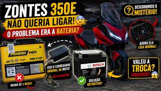 MINHA ZONTES 350E NÃO LIGAVA! 😱 Achei Que Era Pane Elétrica... Mas Descobri Algo Inacreditável!