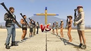 Gta 5 Девушки Vs Парни Кто Победит