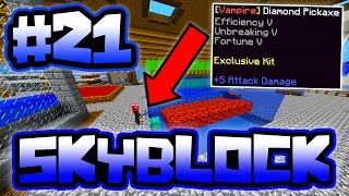 Celebrity MOST EFFICIENT COBBLE GEN TRICK!! | Server SkyBlock in Minecraft #21 Net Worth