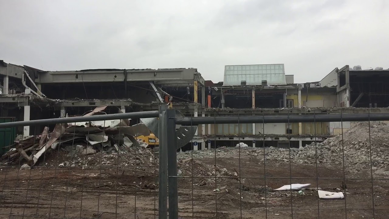 Löhertor Fulda Abriss 2017 Glaskuppel weg [TEIL 7]