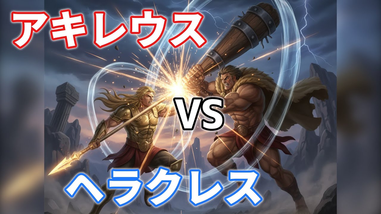 【ギリシャ神話】不死身の英雄アキレウス vs 怪力の半神ヘラクレス!神々が仕組んだ頂上決戦、衝撃の結末とは!?【ゆっくり解説】 - YouTube
