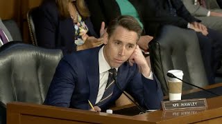 Hawley Grills FBI On Agency’s Baseless Monitoring Of Americans, Bidens Alleged Bribery Scheme