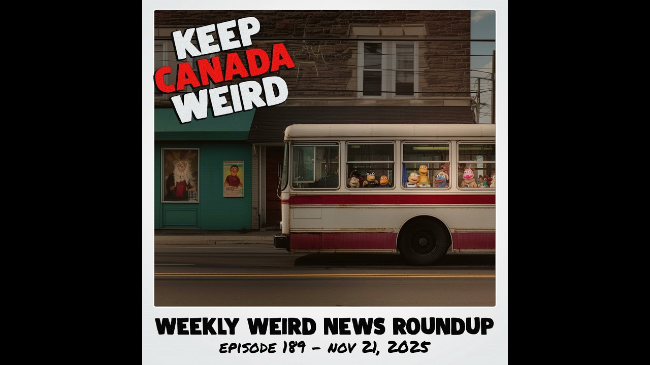 KEEP CANADA WEIRD - 189 - 2025/11/21 - Hamilton Bus Hijacking, Grave Robbing, the Carstairs Creeper