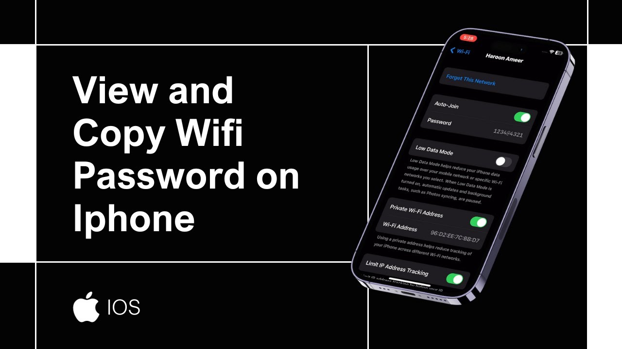 How to View and Copy WiFi Password on iPhone