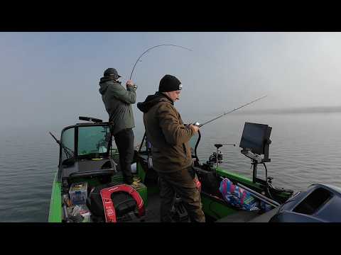 Zander Hunting. Fishing from Dawn to Dusk