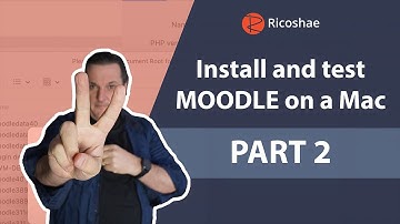 Setting up MOODLE on a Mac Laptop - The CRON - PART 2