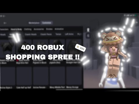 400 Robux Shopping Spree || 🛒🛍️ - YouTube