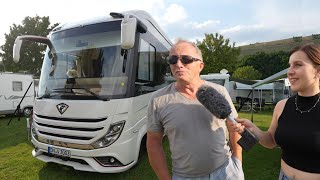 Life's dream motorhome: Andreas wished for a Concorde motorhome all his life. Dream fulfilled!
