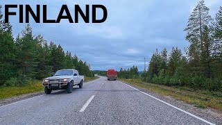 Driving in Finland - From Levi to Ylläsjärvi - Finnish Lapland Roadtrip