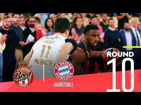 Monaco holds off Bayern&#39;s comeback! | Round 10, Highlights | Turkish Airlines EuroLeague