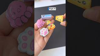 (Part 4) DIY Viral five mini version squishy #tonniartandcraft #diy #craft #art #squishy #shorts