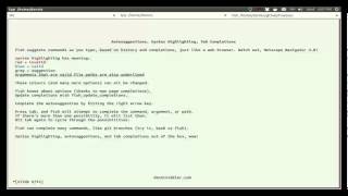 fish - Friendly Interactive Shell