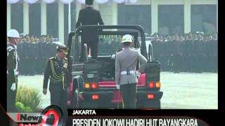 Presiden Jokowi Hadiri Hut Bayangkara Ke - 69 - iNews Petang 01/07