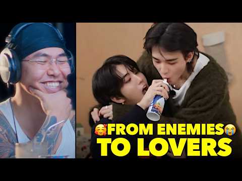 Athlete Reacts Han and Hyunjin being the most unserious DUO