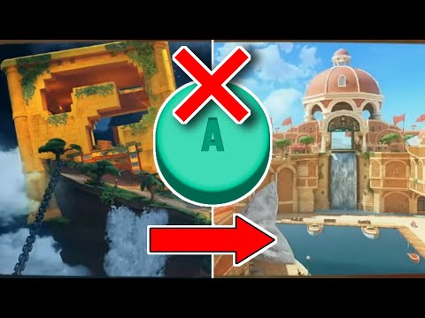 Great ? Block Ruins to Salty Salty Speedway in 0 A Presses - Mario Kart World