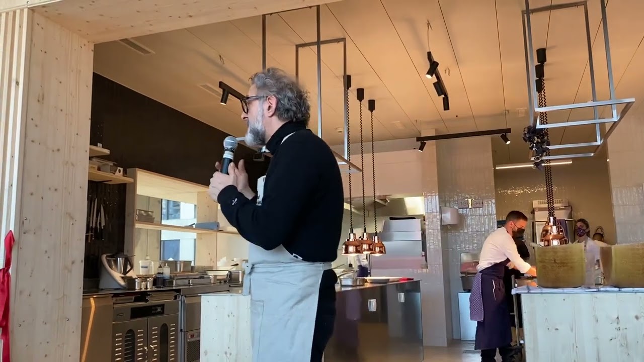 How to cook pesto by Massimo Bottura