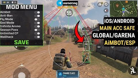 COD Mobile Cheat Aimbot Menu 2025 (AIMBOT & ESP) | iOS + Android - (Global & Garena )  Gameplay 🚀