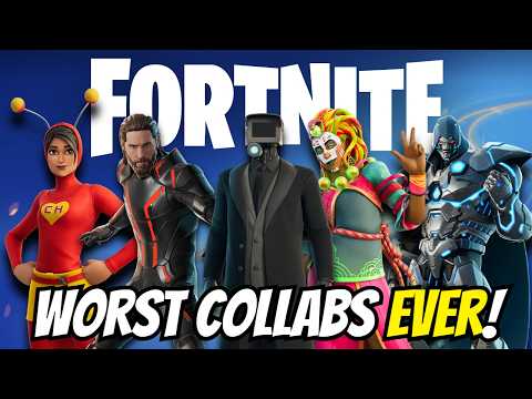 Revisiting Fortnite’s WORST Collaborations Ever!