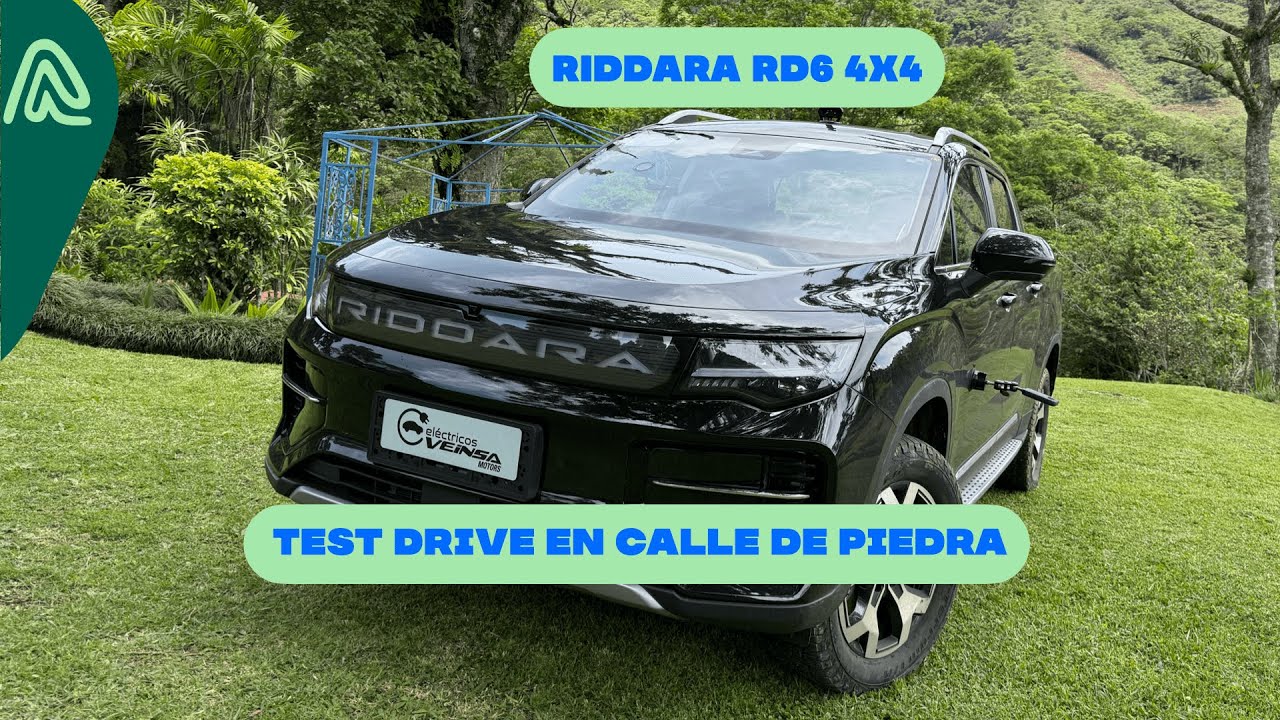 Riddara RD6 4x4 | El mejor Pickup eléctrico Calidad Precio del Mercado - Test Drive en Piedra