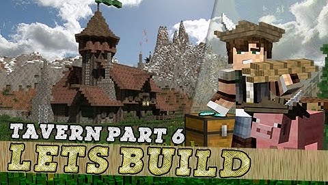 Minecraft, Lets Build Tavern Interiors! Part 6