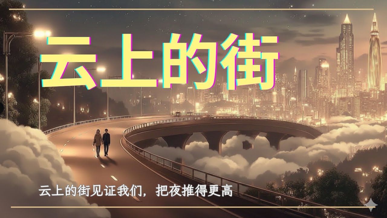 夜跑·机车爆火曲｜《云上的街》— 今晚，把城市升高一层