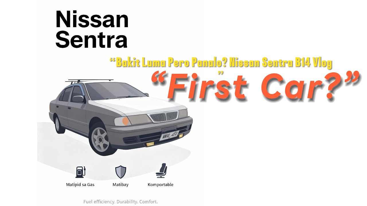 Bakit Luma Pero Panalo? Nissan Sentra B14 Vlog | First Car?| WIYA B14 