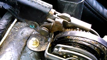 Sn95 parking brake adjustment part 2