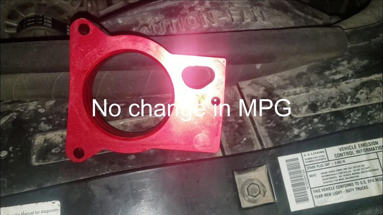 Ultra 4 EMC Build S10. Does a throttle body spacer work? YouTube