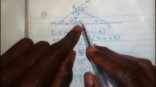WASSCE 2022 GENERAL MATHEMATICS (NO. 27) | DEDUCTIVE PROOF | THEOREMS OF TRIANGLE | 2022 WAEC MATHS