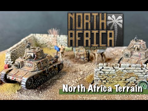 Terrain for North Africa Mid-War Forces Part 2: Flames of War