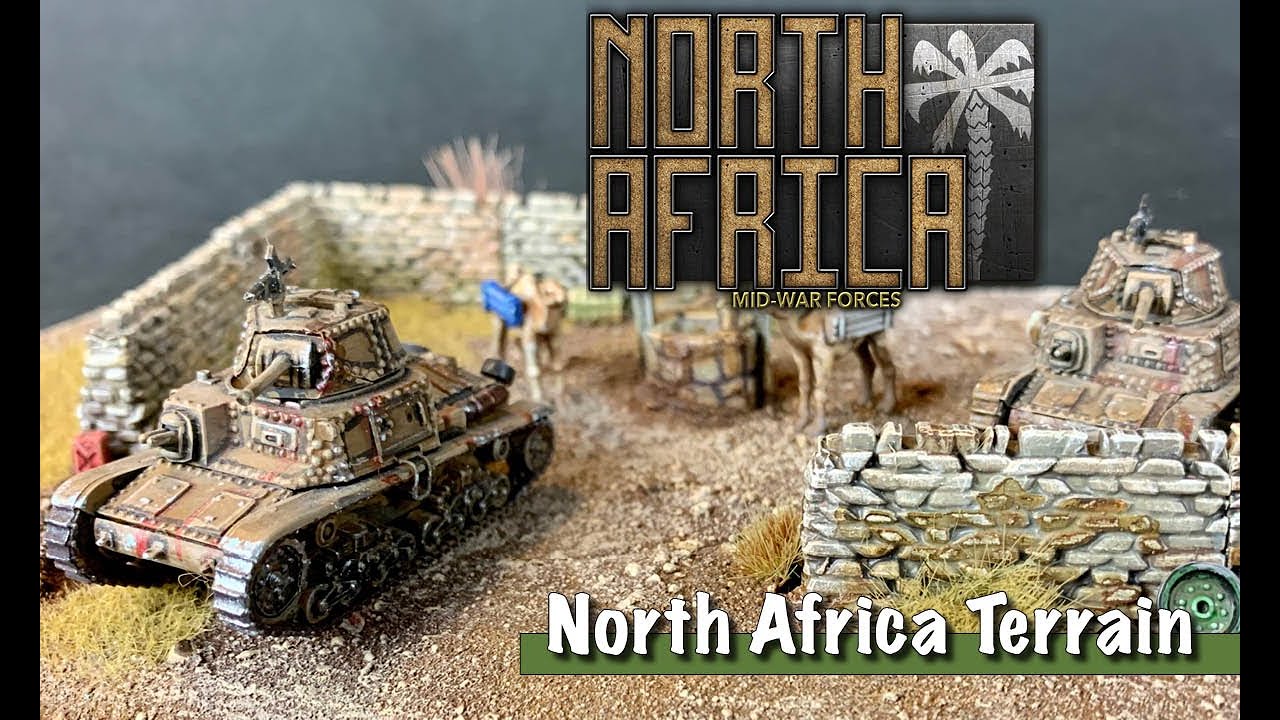 Terrain for North Africa Mid-War Forces Part 2: Flames of War