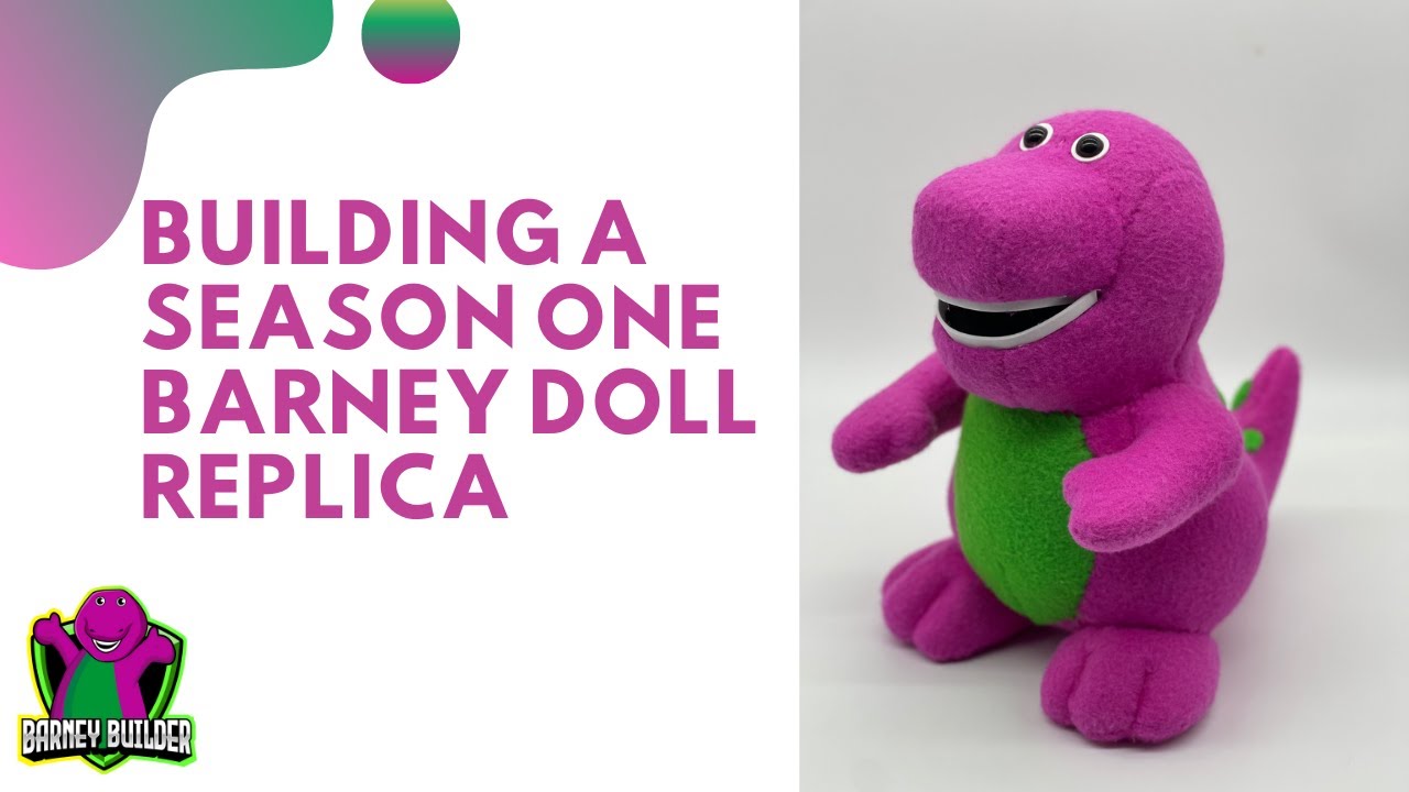 Building A Season One Barney Doll Replica Youtube