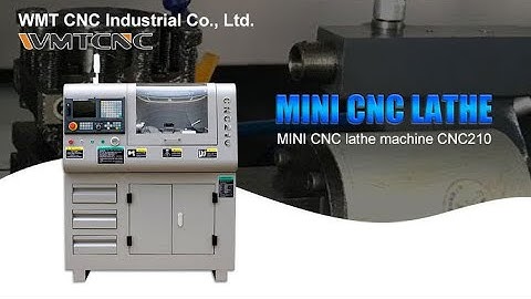 Modern Mini CNC Lathe for Hobby & Educational Purpose CNC210