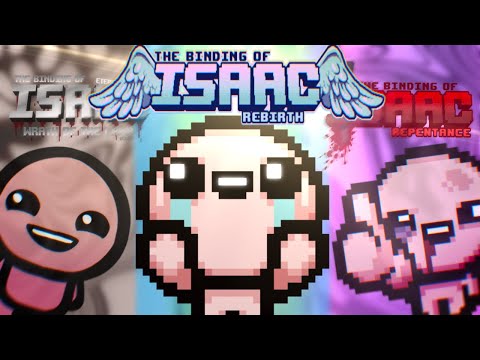 РЕТРОспектива всего Айзека и его дополнений // The Binding of Isaac Retrospective