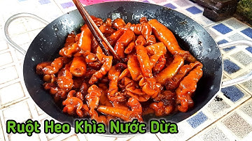 CÁCH LÀM RUỘT HEO KHÌA NƯỚC DỪA THEO KIỂU MIỀN TÂY | HỒ THANH VLOGS